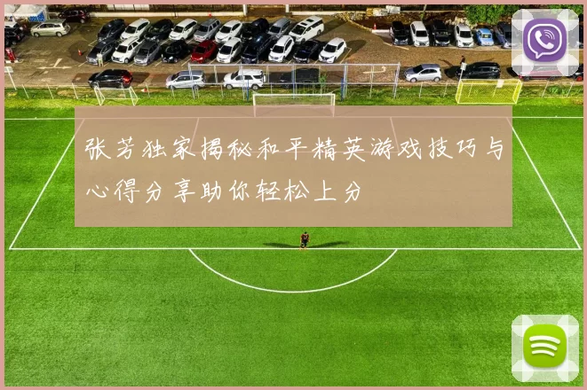 张芳独家揭秘和平精英游戏技巧与心得分享助你轻松上分